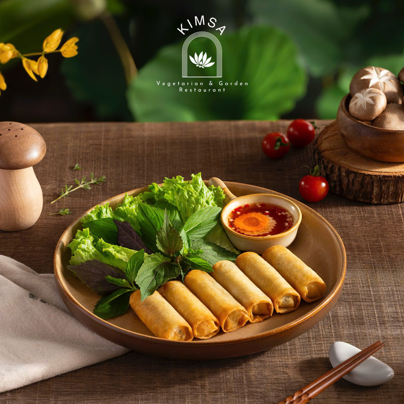 Chả giò chay - Hộ Kinh Doanh Nhà Hàng Chay KIM SA