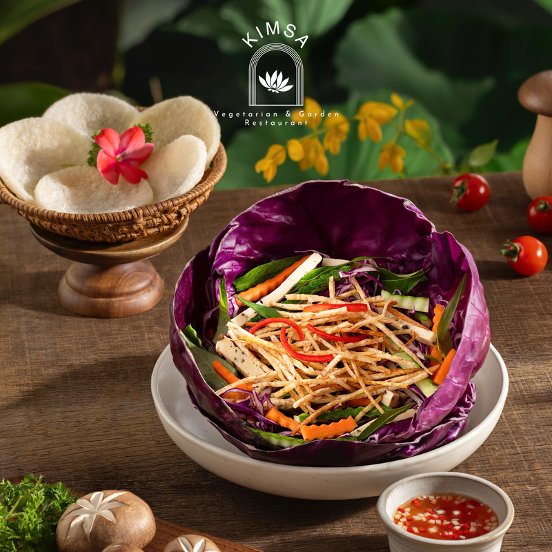 Gỏi Mông Cổ chay - Hộ Kinh Doanh Nhà Hàng Chay KIM SA