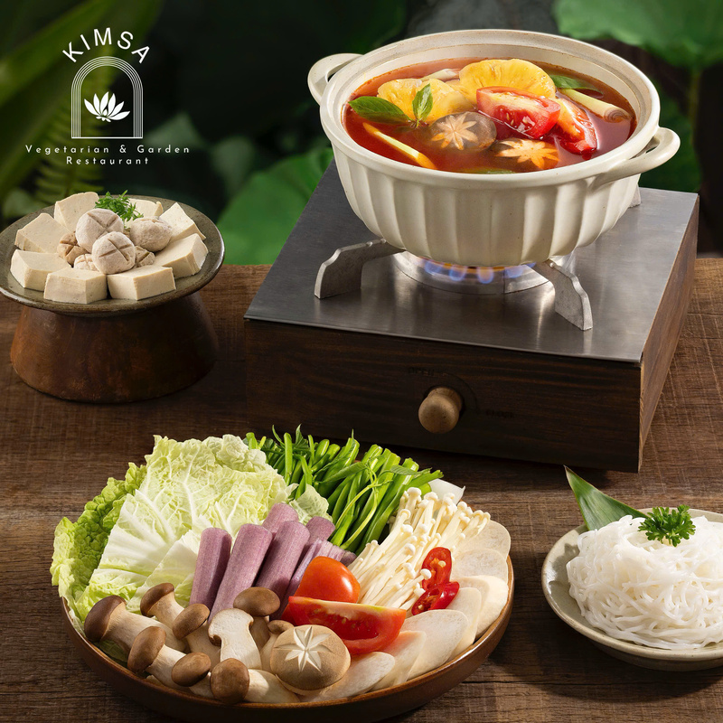Lẩu Thái chay - Hộ Kinh Doanh Nhà Hàng Chay KIM SA
