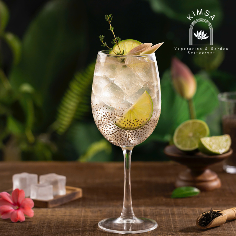 Nước chanh xả đường phèn - Hộ Kinh Doanh Nhà Hàng Chay KIM SA