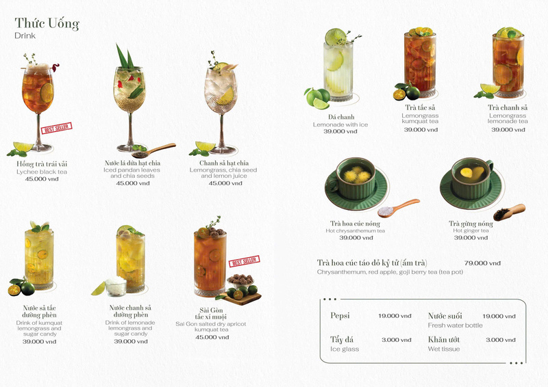 Thực đơn món chay - Hộ Kinh Doanh Nhà Hàng Chay KIM SA