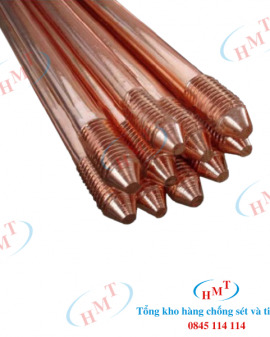 Cọc tiếp địa 2.4m phi 16