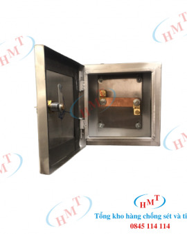 Hộp kiểm tra điện trở inox 20*20