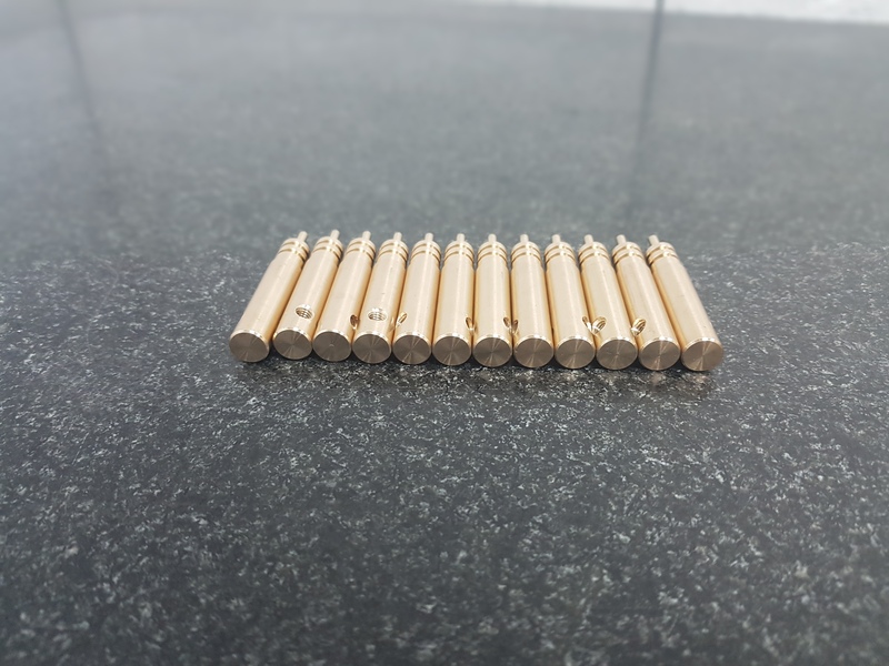 Tiện CNC vật liệu đồng vàng - Gia Công Cơ Khí Minh Phát - Công Ty TNHH Công Nghiệp Và Dịch Vụ Minh Phát