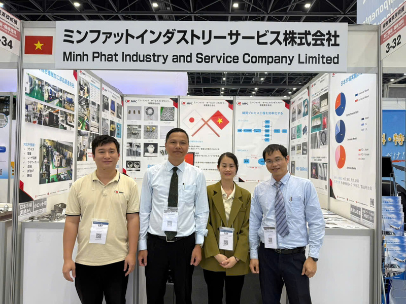 Triển lãm Nhật Bản 2025 - Gia Công Cơ Khí Minh Phát - Công Ty TNHH Công Nghiệp Và Dịch Vụ Minh Phát