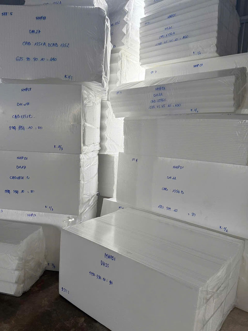 Xốp EPS dạng khối