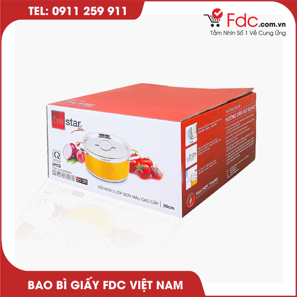 Bao bì giấy FDC