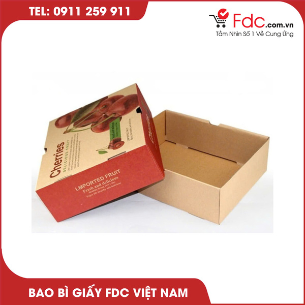 Bao bì giấy FDC