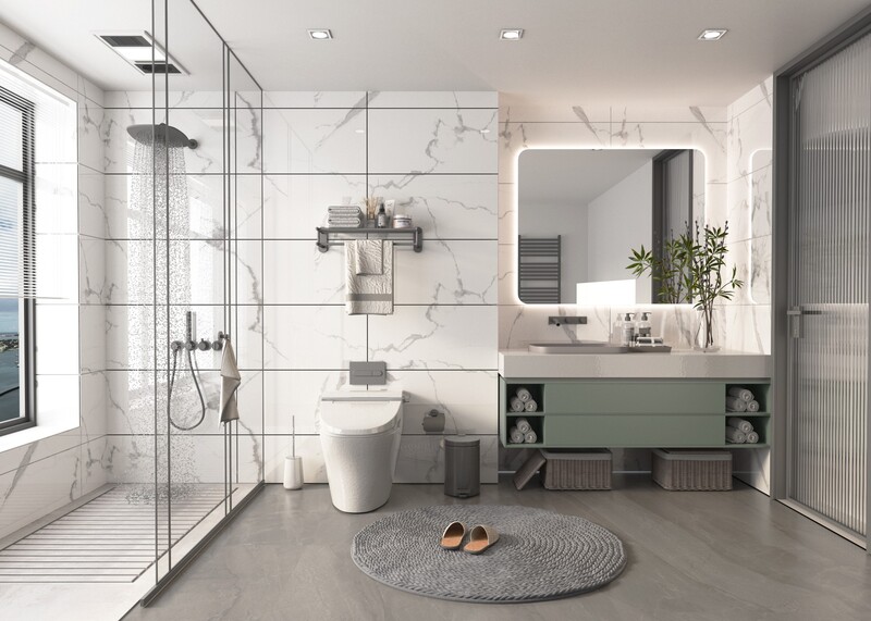 Mẫu phòng tắm - Nội Thất Gỗ Đại Ngàn - Công Ty Nội Thất Gỗ Đại Ngàn