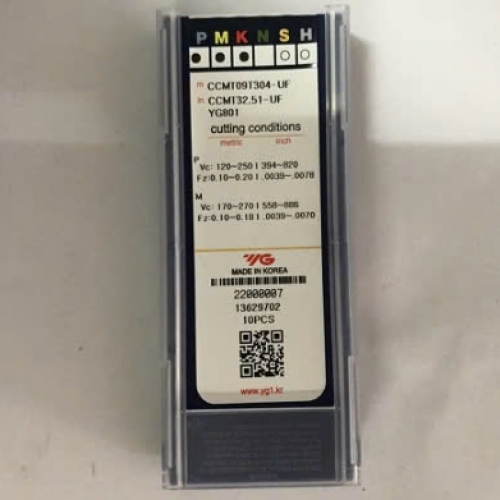 Mảnh dao YG Ccmt09t304-UF