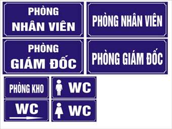 Biển chỉ dẫn Mica
