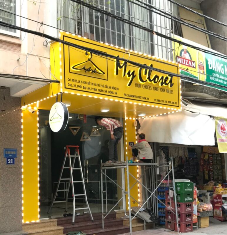 Biển shop thời trang