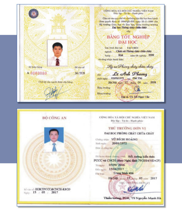 Bằng tốt nghiệp - Dịch Vụ Bảo Vệ Sài Gòn Thiên Bảo - Công Ty Cổ Phần Dịch Vụ Bảo Vệ Sài Gòn Thiên Bảo
