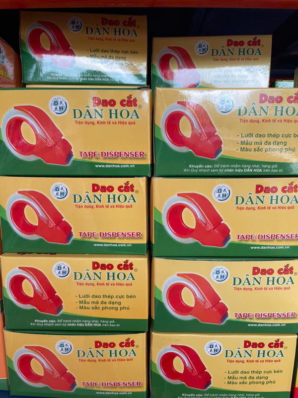 Dao cắt băng keo nhựa