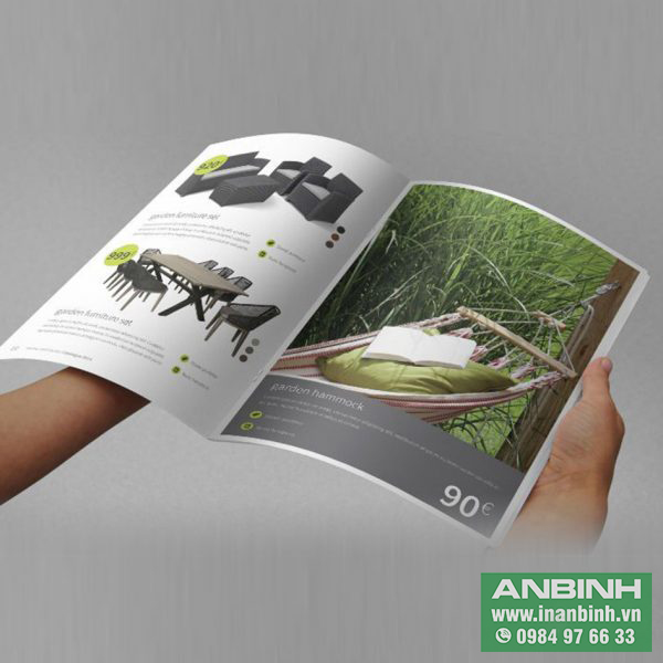 In Catalogue đóng ghim giữa - In ấn An Bình - Công Ty TNHH In ấn An Bình