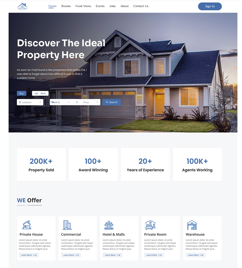 Thiết kế website nội thất - Công Ty TNHH Thiết Kế Website DK Tech