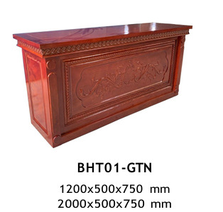 Bàn hội trường gỗ tự nhiên BHT01-GTN - Nội Thất Văn Phòng Hemera - Công Ty Cổ Phần Sách Và Thiết Bị Giáo Dục Hemera