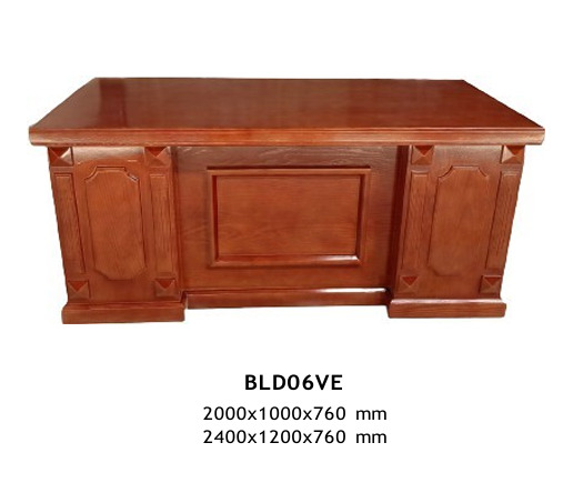 Bàn lãnh đạo BLD06VE - Nội Thất Văn Phòng Hemera - Công Ty Cổ Phần Sách Và Thiết Bị Giáo Dục Hemera