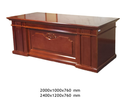 Bàn lãnh đạo BLD07VE - Nội Thất Văn Phòng Hemera - Công Ty Cổ Phần Sách Và Thiết Bị Giáo Dục Hemera