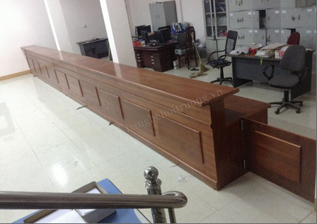 Bàn quầy giao dịch BQ-GD01V - Nội Thất Văn Phòng Hemera - Công Ty Cổ Phần Sách Và Thiết Bị Giáo Dục Hemera