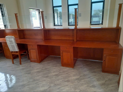 Bàn quầy giao dịch BQ-GD03-GTN - Nội Thất Văn Phòng Hemera - Công Ty Cổ Phần Sách Và Thiết Bị Giáo Dục Hemera