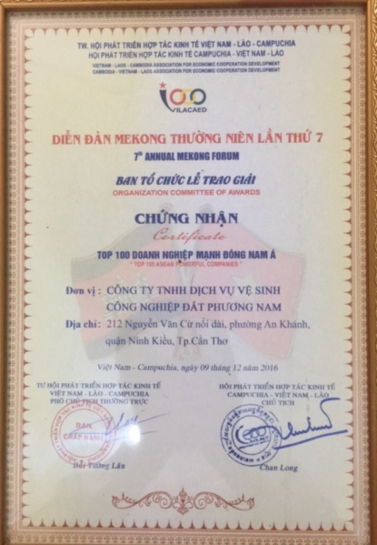 Top 100 doanh nghiệp mạnh nhất Đông Nam Á 2016