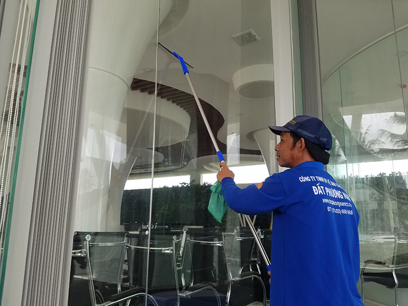 Tổng vệ sinh công ty sau xây dựng