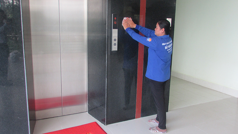 Vệ sinh định kỳ bệnh viện Huyết Học