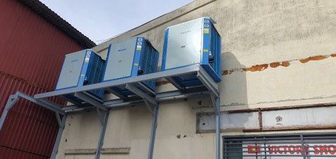 Cụm kho lạnh, dàn lạnh - Cơ Điện Lạnh Hoàng Quân  - Công Ty Cổ Phần Thiết Bị Cơ Điện Lạnh Hoàng Quân