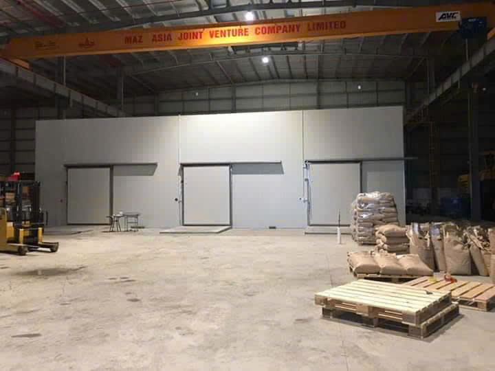 Kho bảo quản hải sản - Cơ Điện Lạnh Hoàng Quân  - Công Ty Cổ Phần Thiết Bị Cơ Điện Lạnh Hoàng Quân