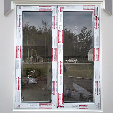 Cửa nhôm Xingfa màu trắng sứ