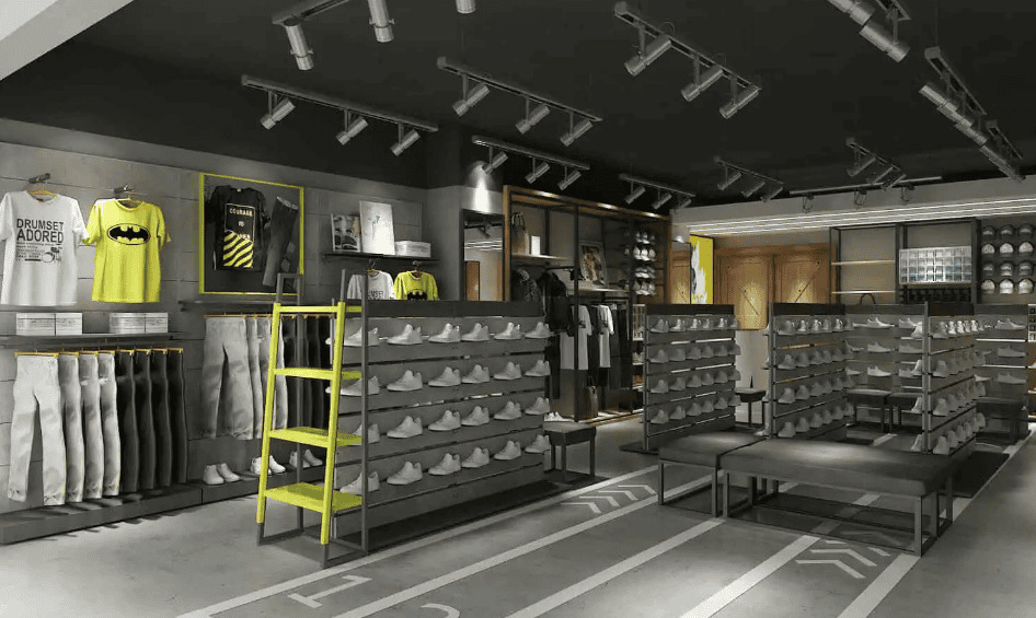 Thiết kế nội thất cửa hàng quần áo thời trang