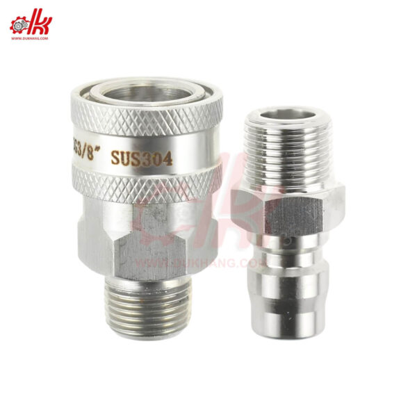 Khớp nối thủy lực inox 304 - Thiết Bị Thủy Lực Dủ Khang - Công Ty TNHH Thương Mại Dủ Khang