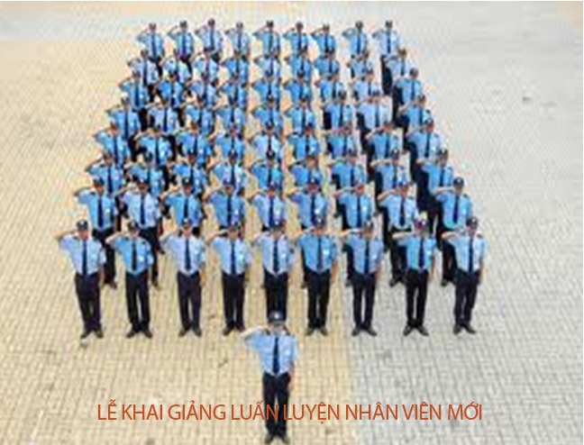 Lễ khai giảng huấn luyện nhân viên mới - Chi Nhánh Quảng Ngãi - Công Ty Cổ Phần Dịch Vụ Bảo Vệ Thành Long Đà Nẵng