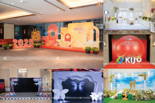 Backdrop 3D sự kiện - New Links Media - Công Ty TNHH Truyền Thông New Links