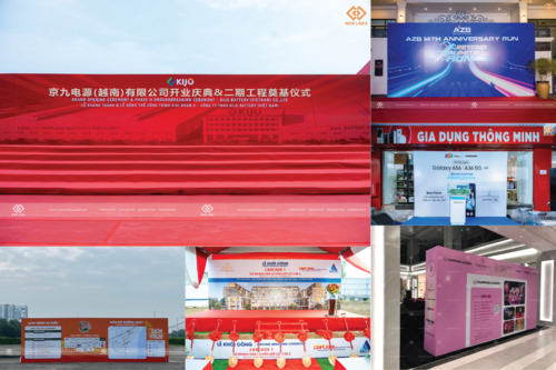 Backdrop sự kiện - New Links Media - Công Ty TNHH Truyền Thông New Links