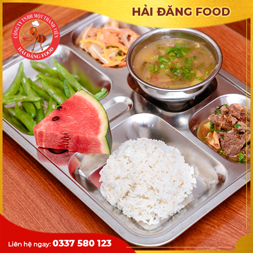 Suất ăn công nghiệp - Suất Ăn Công Nghiệp Hải Đăng - Công Ty TNHH MTV Hải Đăng Food