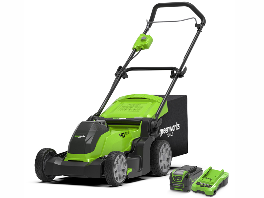 Máy cắt cỏ đẩy tay dùng pin Greenworks 40V G40LM41K4 - Công Ty TNHH Protrek