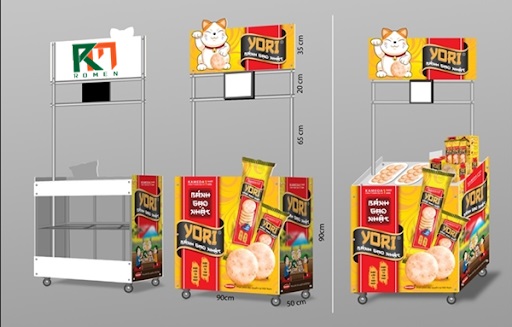 Booth Sampling - Thi Công Gian Hàng Thành Công - Công Ty TNHH Truyền Thông Thương Hiệu Thành Công