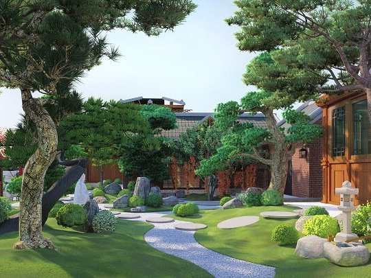 Thi công sân vườn - Thiết Kế Thi Công Cảnh Quan Đại Phú - Công Ty Cổ Phần Xây Dựng Cảnh Quan Đại Phú