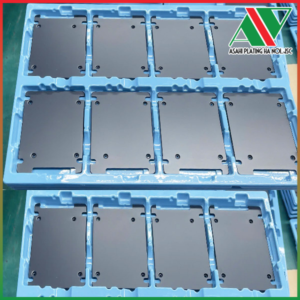Anode đen cứng mờ - Xi Mạ Asahi Plating - Công Ty Cổ Phần Asahi Plating Hà Nội