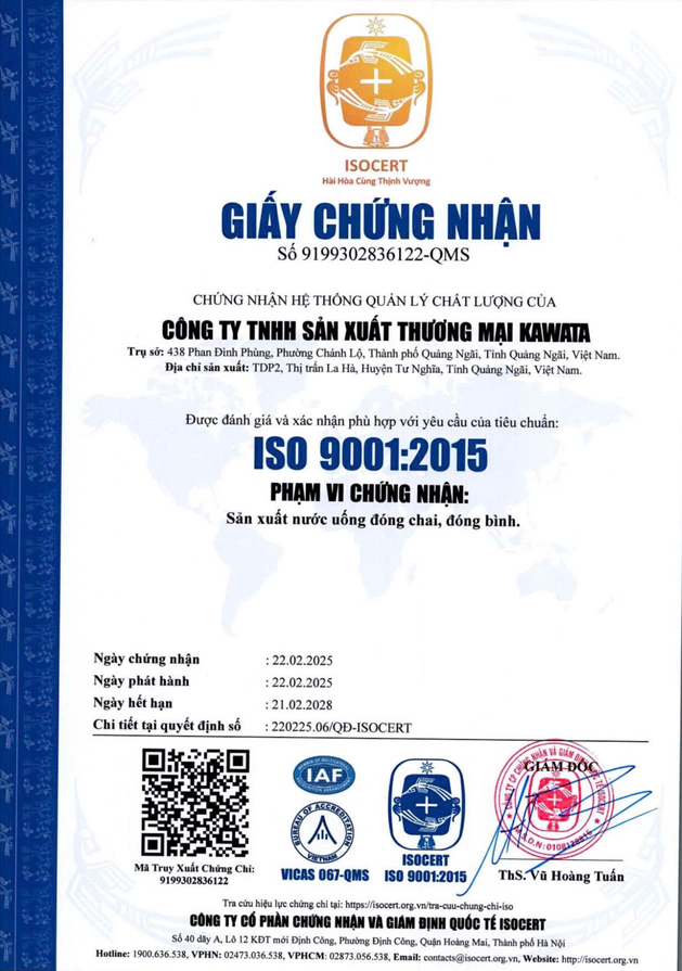  - Công Ty TNHH Sản Xuất Thương Mại Kawata