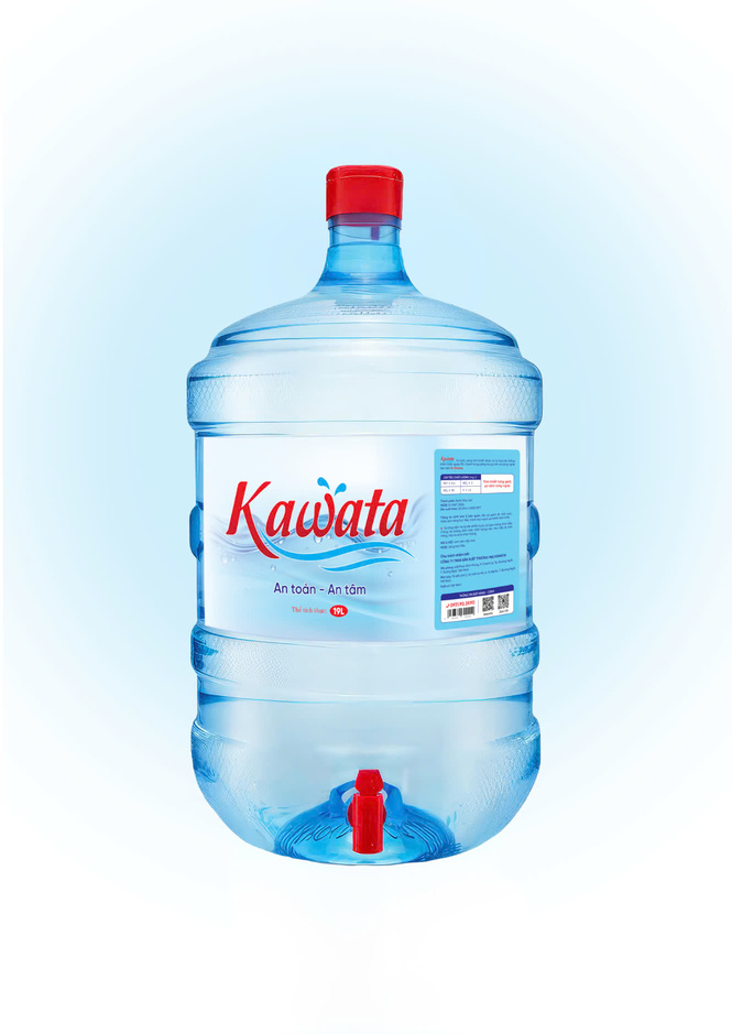 Nước uống đóng bình Kawata 19L - Công Ty TNHH Sản Xuất Thương Mại Kawata