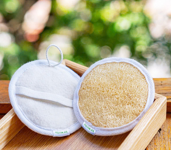 Bông tắm xơ mướp