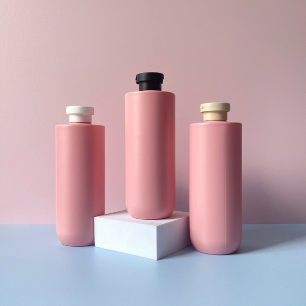 Chai nhựa HDPE 500ml thiết kế vai ngang, đáy bầu