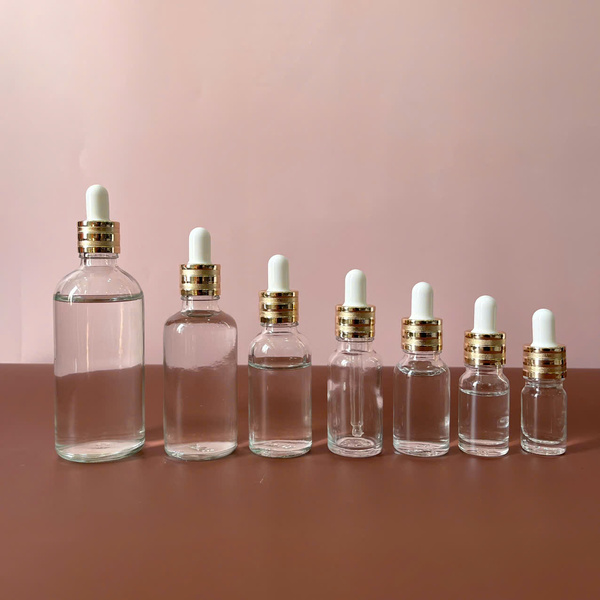 Chai serum trong khoen 2 sọc nút trắng