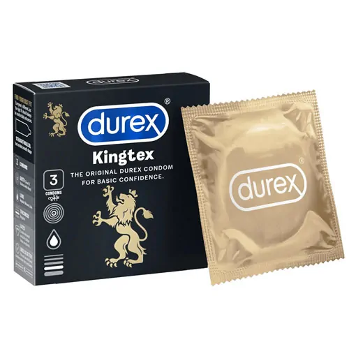 Bao cao su Durex Kingtex (hộp 3 chiếc) - Bao Cao Su Condom Việt - Công Ty TNHH Condom Việt