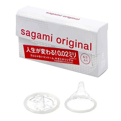 Bao cao su Sagami Original 0.02 (hộp 6 chiếc) - Bao Cao Su Condom Việt - Công Ty TNHH Condom Việt