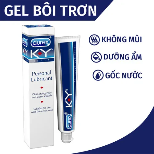 Gel bôi trơn KY (tuýp 50gr) - Bao Cao Su Condom Việt - Công Ty TNHH Condom Việt