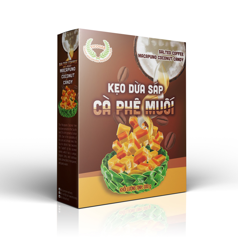 Kẹo dừa sáp - Công Ty TNHH Chế Biến Dừa Sáp Cầu Kè